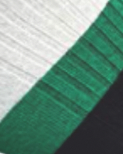 سفید سبز پهن مشکی