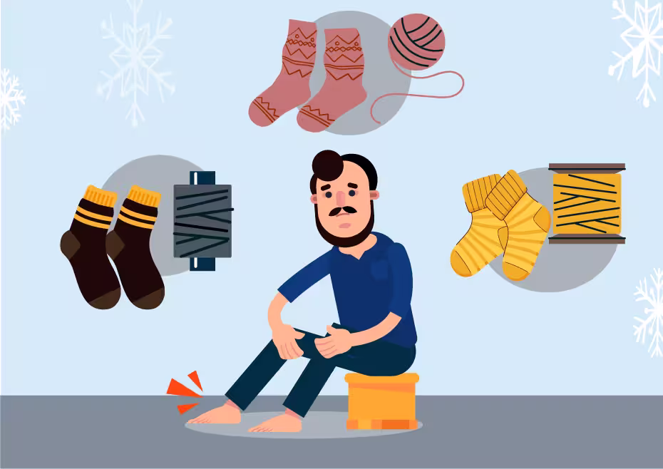 بهترین جوراب برای پاهای عرق کرده, راهنمای کامل انتخاب و خرید