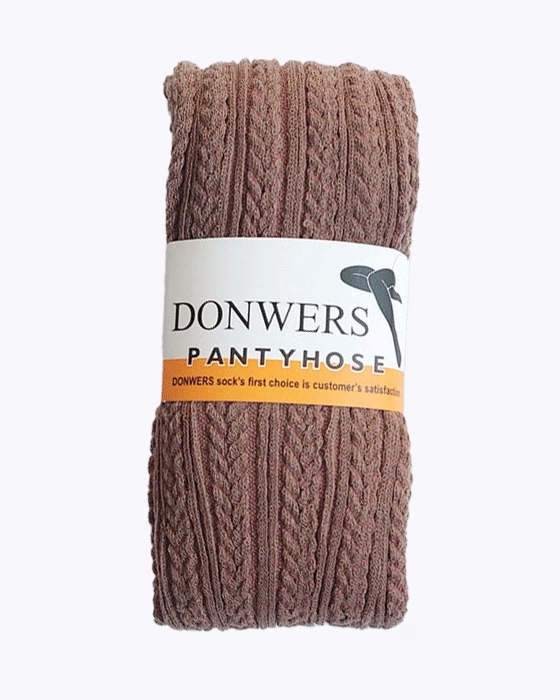 جوراب شلوار طرح گندمی دخترانه DONWERS
