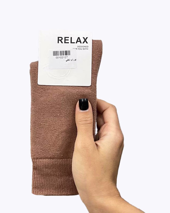 جوراب ساقدار حوله ای زنانه RELAX