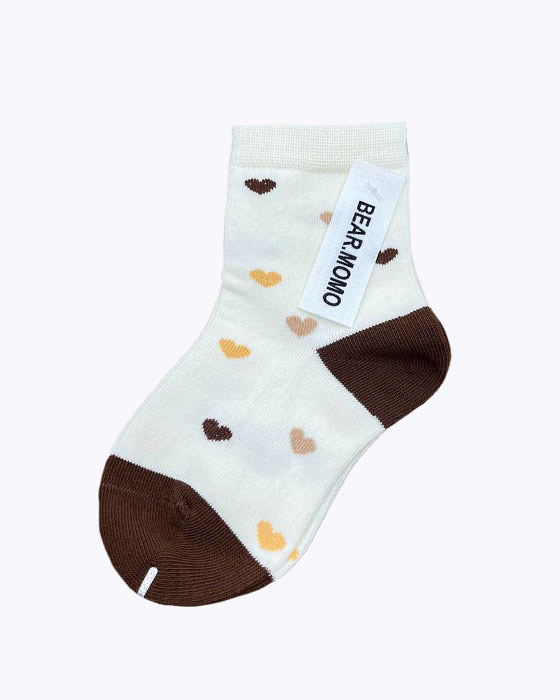 جوراب طرحدار نخی دخترانه BEAR MOMO