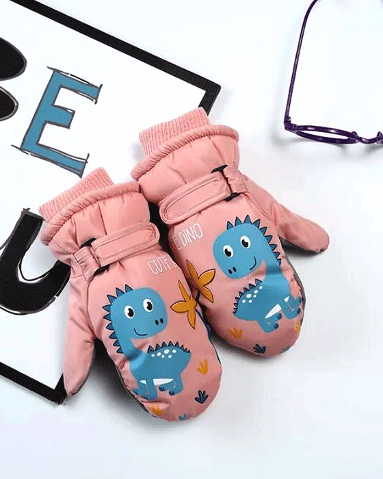 دستکش بچگانه کیسه ای طرح DINO