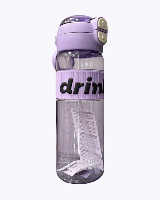 قمقمه اسپرت سیلیکونی طرح drink