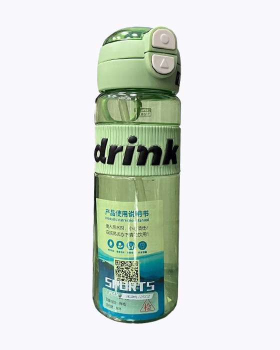 قمقمه اسپرت سیلیکونی طرح drink