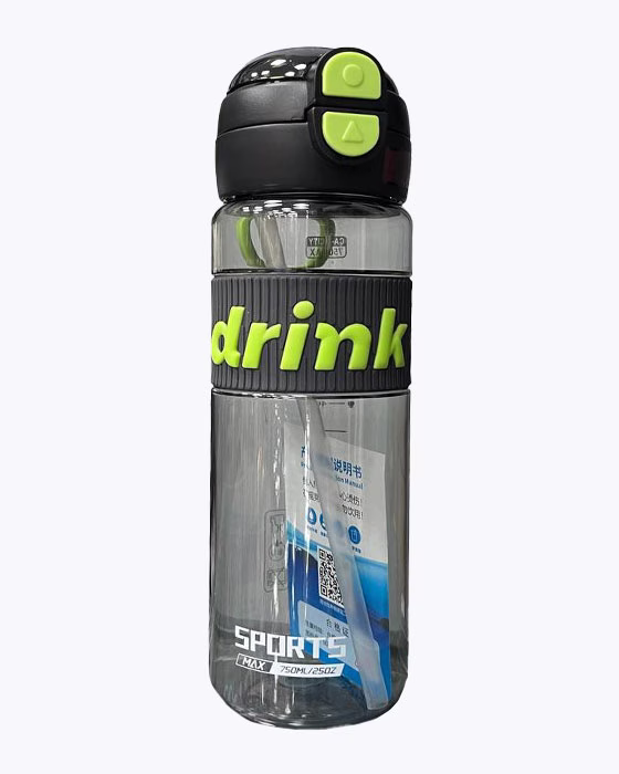 قمقمه اسپرت سیلیکونی طرح drink