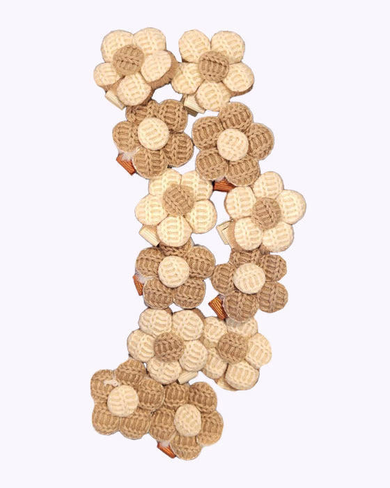 گلسر دخترانه جوراب نوین طرح FLOWER